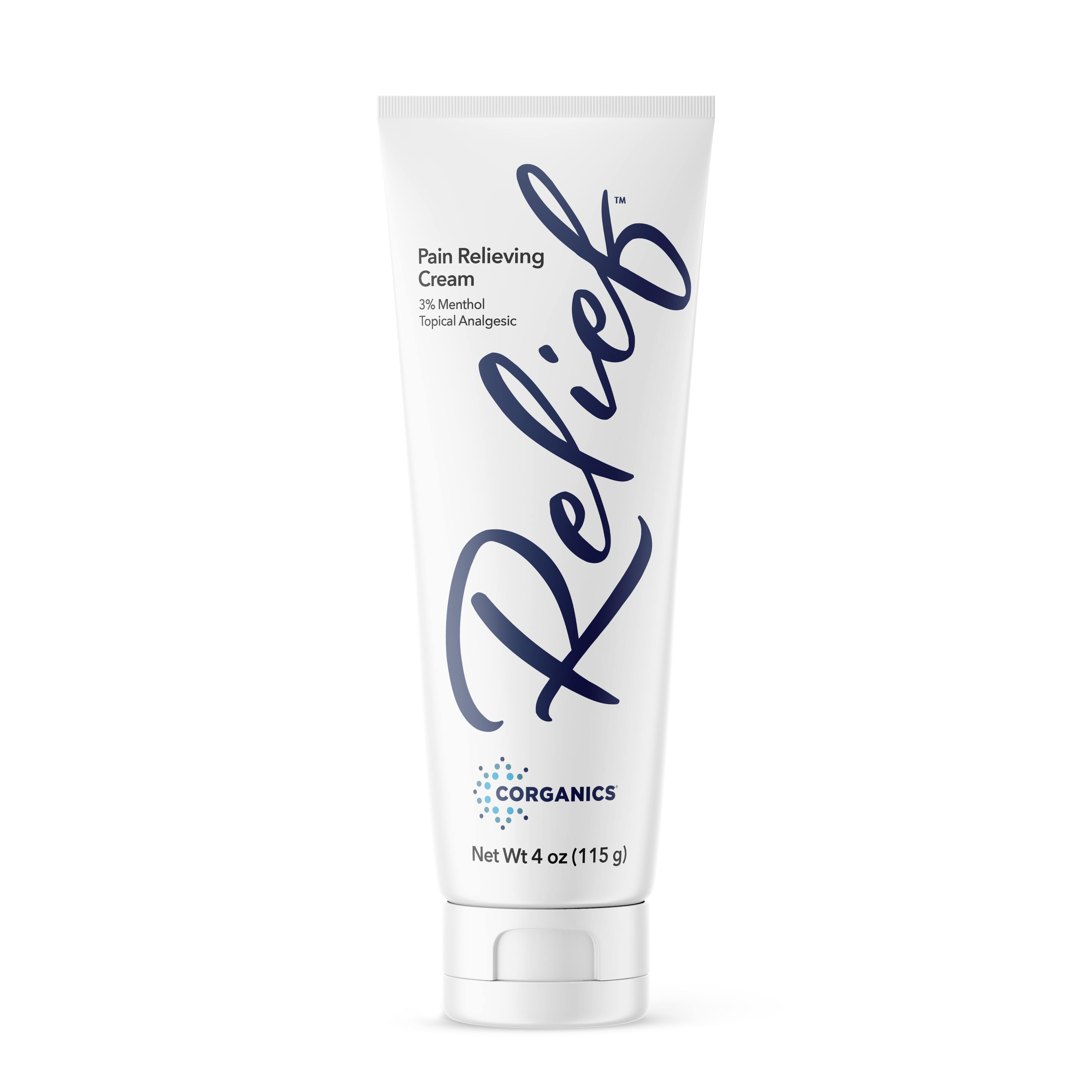Corganics Relief Pain Cream - 4 oz. – Relief Cream