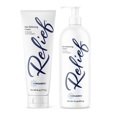 Performance Kit - Corganics Relief Includes Cream Pump (16 oz.) + Tube (4 oz.) (Preview)
