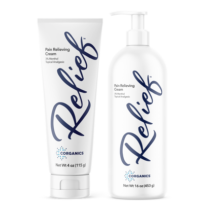 Performance Kit - Corganics Relief Includes Cream Pump (16 oz.) + Tube (4 oz.) (Preview)