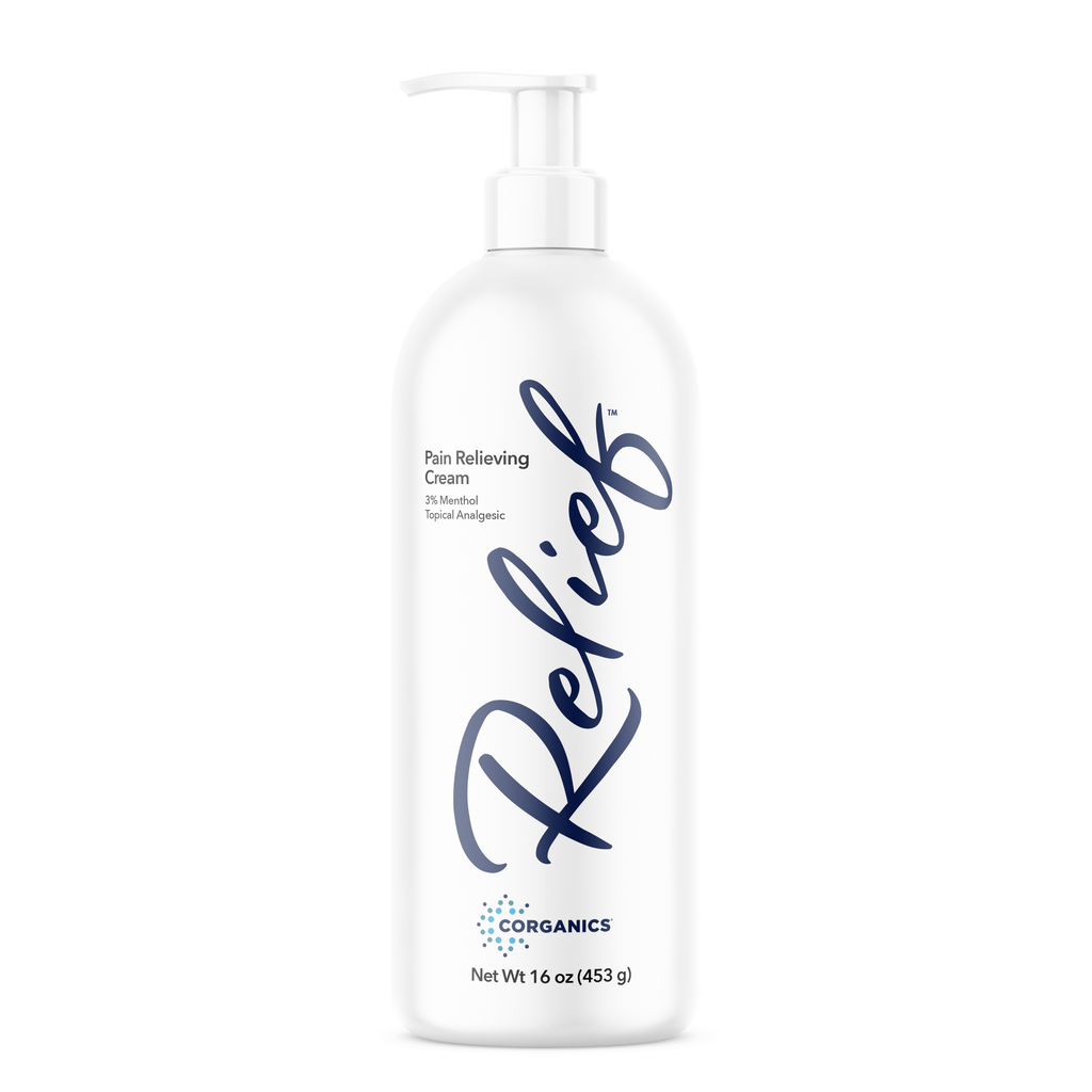 Corganics Relief Topical Cream - 16 oz. Pump
