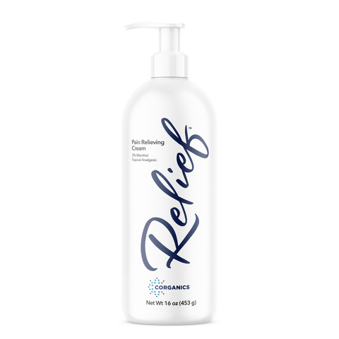 Corganics Relief Topical Cream - 16 oz. Pump