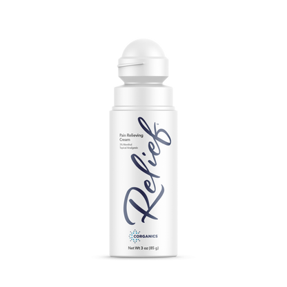 Wholesale - Case of 12 Relief Topical Cream 3 oz. roll-ons