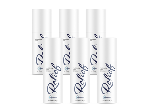 Wholesale - Case of 12 Relief Topical Cream 3 oz. roll-ons