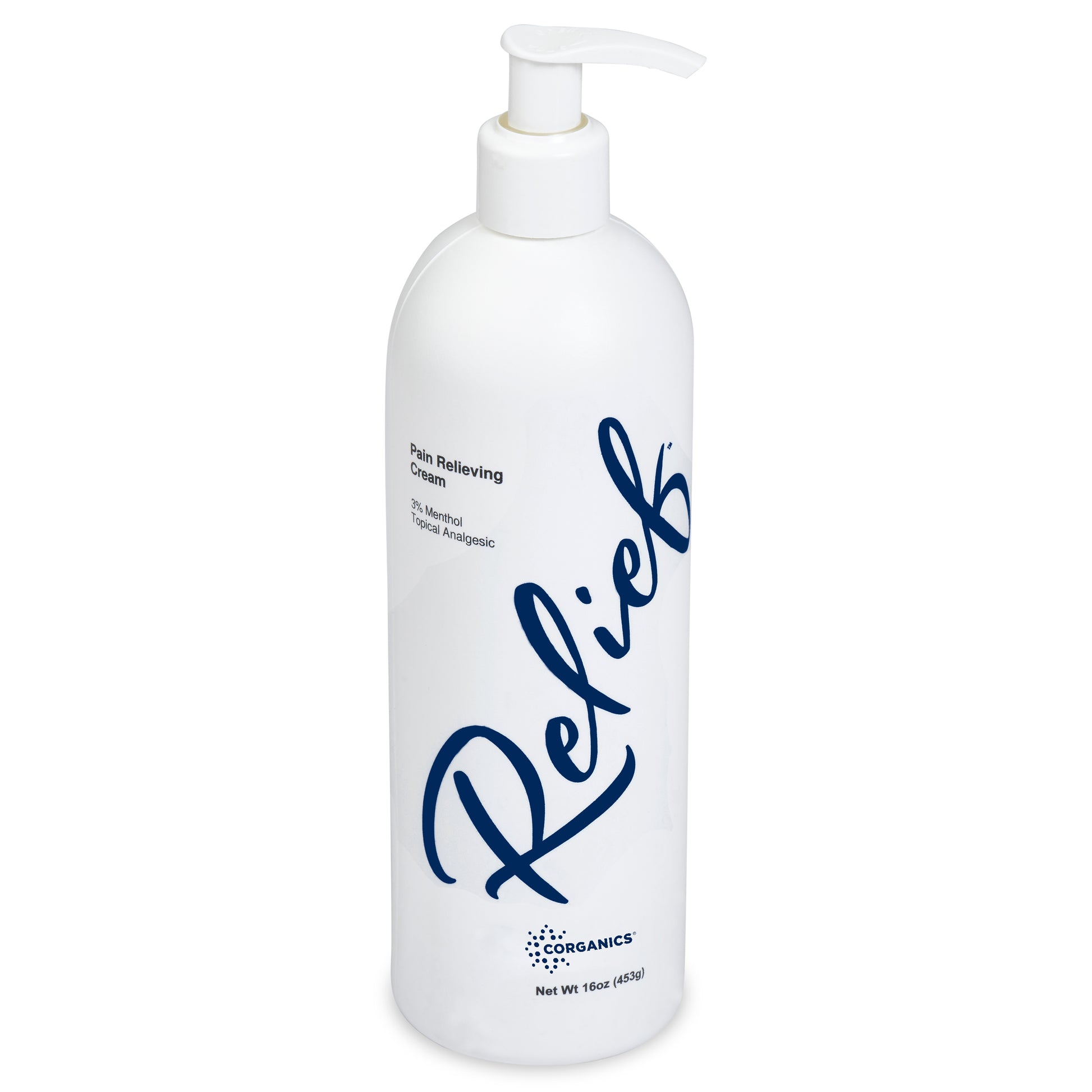 Corganics Relief Pain Cream - 16 oz. Pump