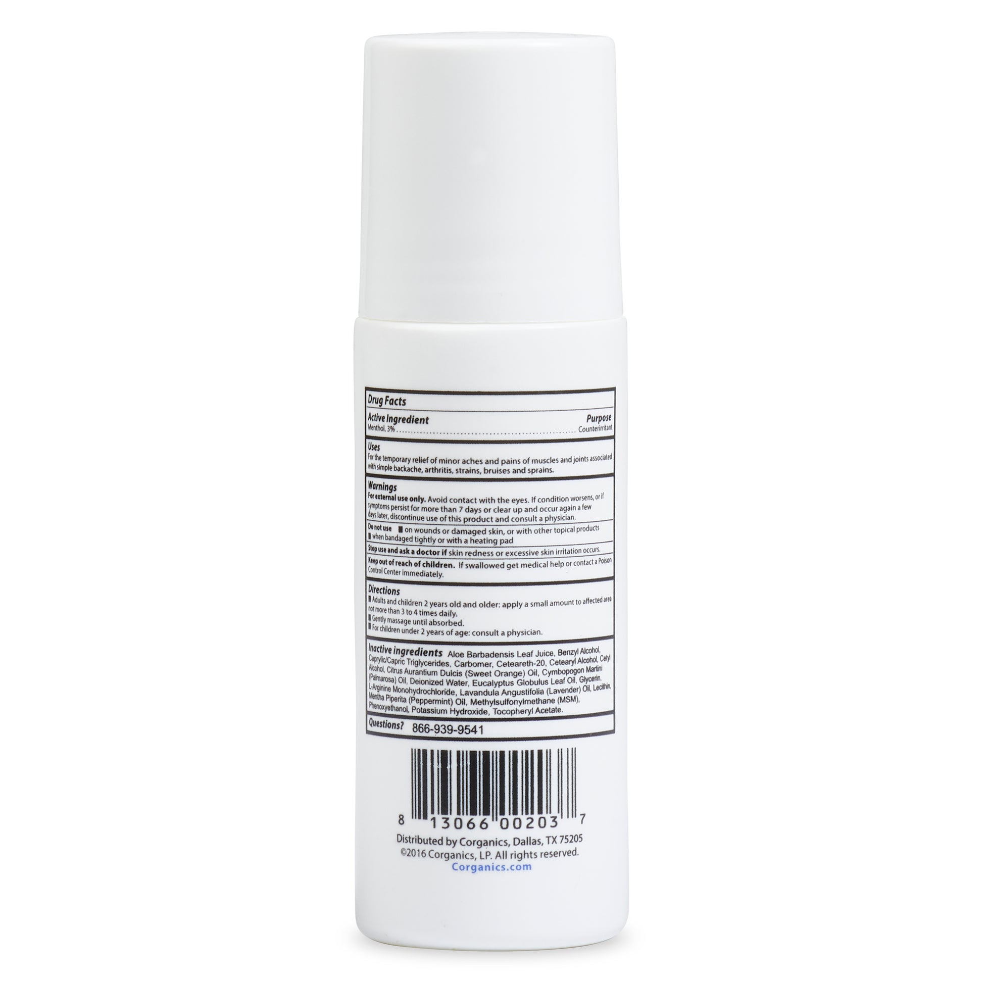 Pro Bundle - Corganics Relief Includes 6 Cream (4 oz.) + 6 Roll-On (3 oz.)
