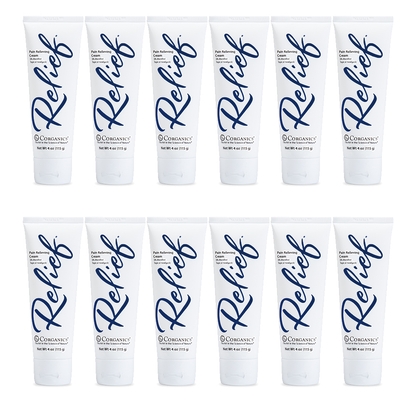 Pro Bundle - Corganics Relief Cream (4 oz.) Case of 12