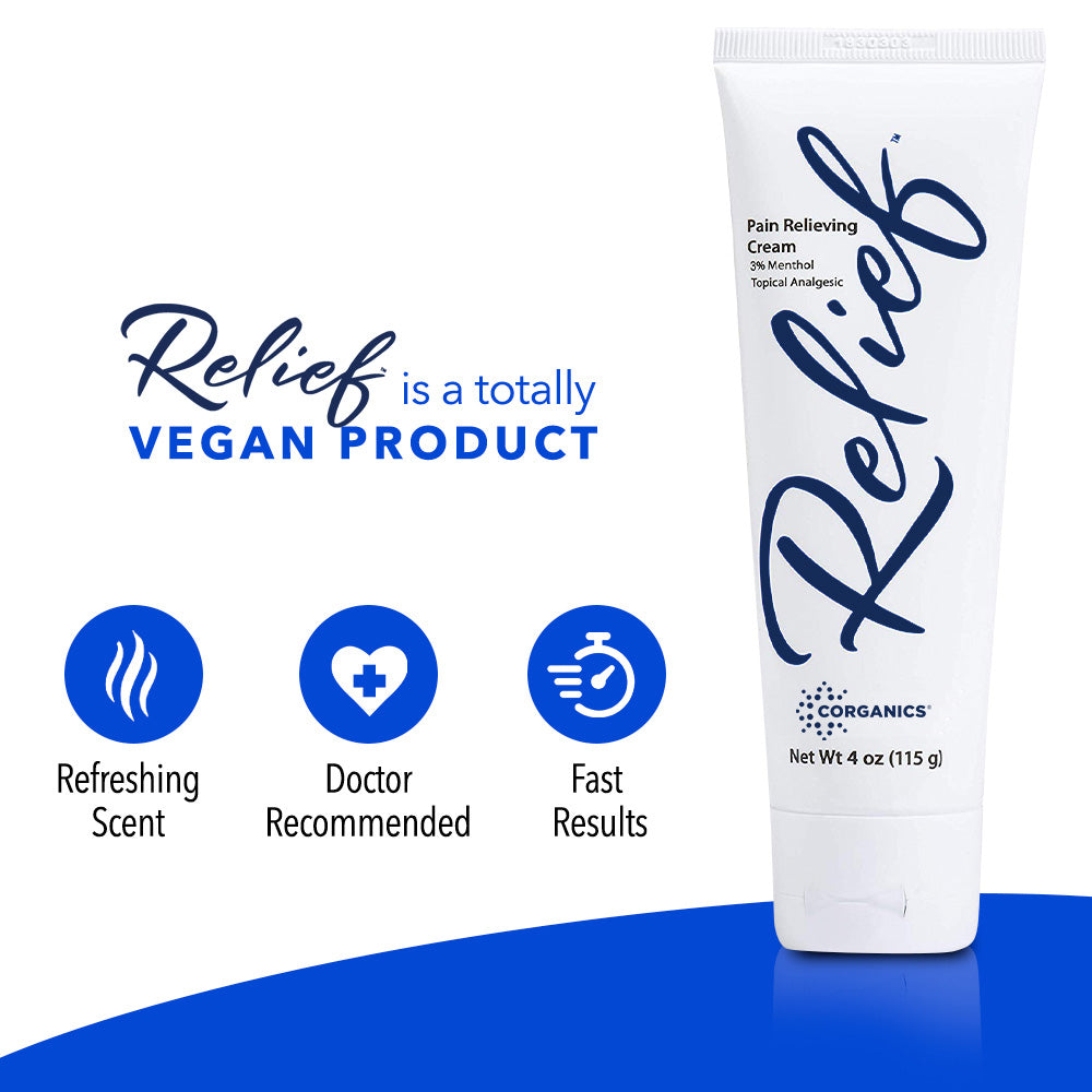 Corganics Relief Topical Cream - 4 oz. Tube